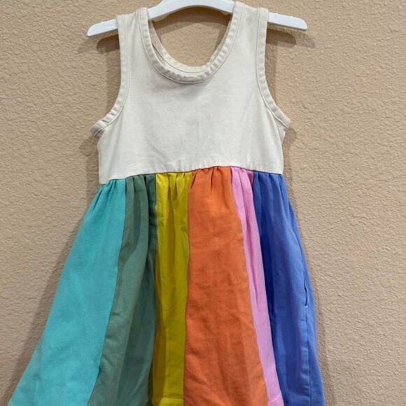 Hanna Andersson Other - Hanna Andersson Rainbow Striped Dress US 3T